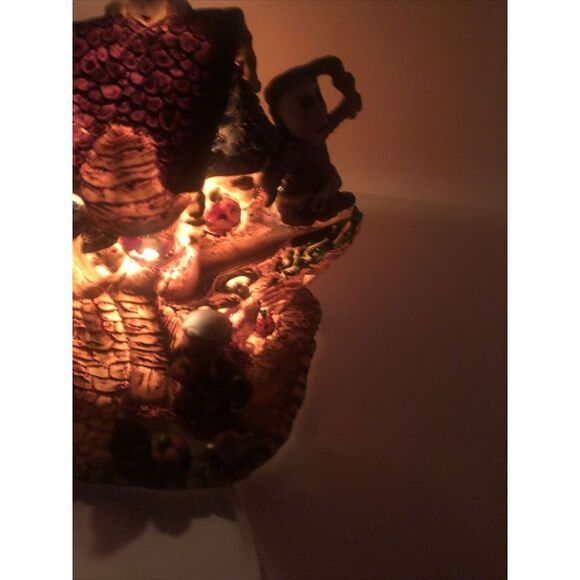 Halloween Village Spooky Hollow Haunted "Ghost Ship" Porcelain Lighted House - Picture 10 of 16